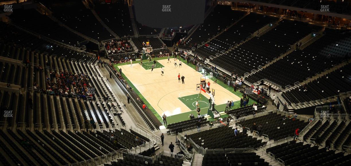 Fiserv Forum - Section 203 Seat View