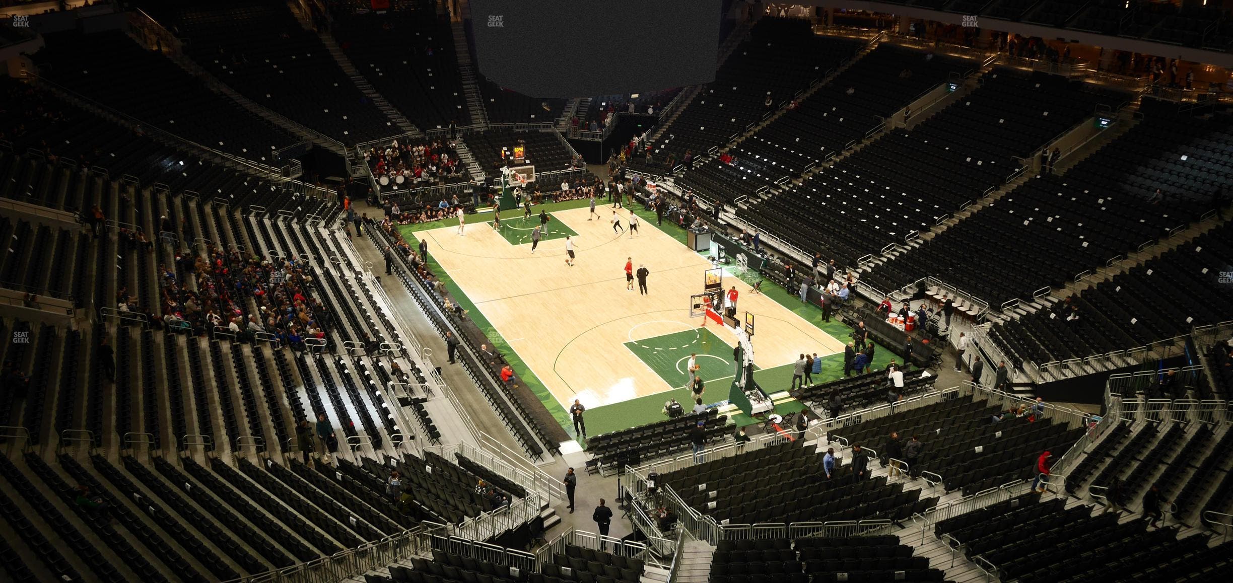 Fiserv Forum - Section 203 Seat View