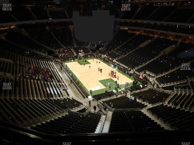 Fiserv Forum - Section 203 Seat View