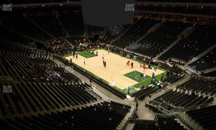 Fiserv Forum - Section 204 Seat View