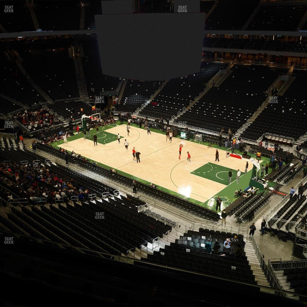 Fiserv Forum - Section 205 Seat View