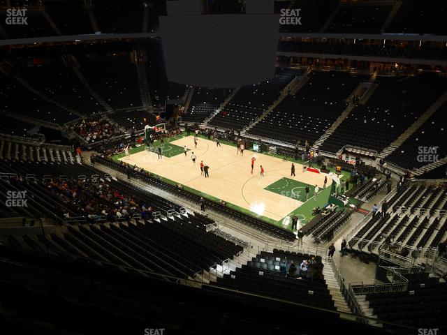 Fiserv Forum - Section 205 Seat View