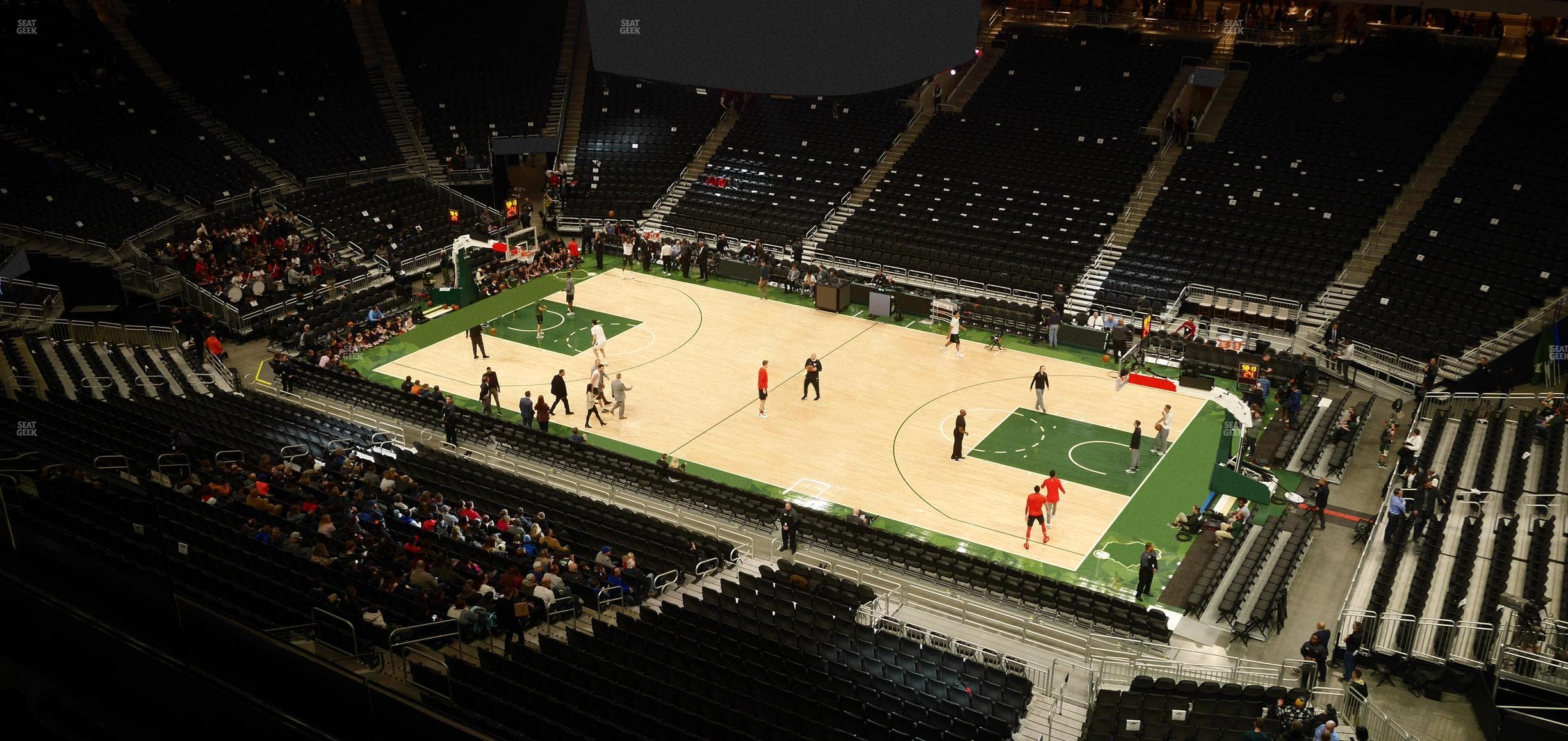 Fiserv Forum - Section 206 Seat View