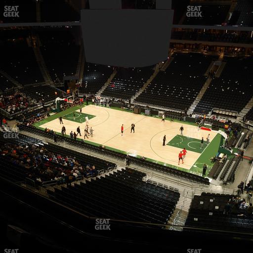 Fiserv Forum - Section 206 Seat View