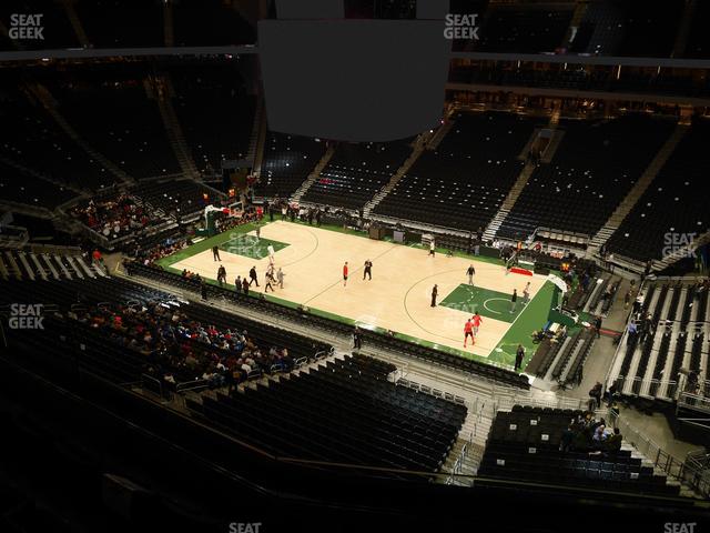 Fiserv Forum - Section 206 Seat View