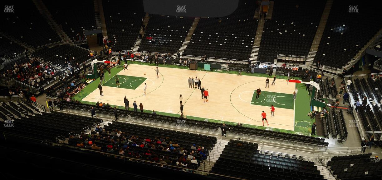 Fiserv Forum - Section 207 Seat View