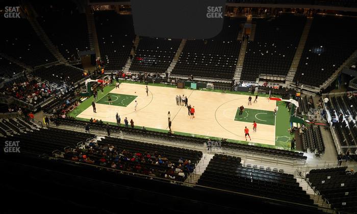 Fiserv Forum - Section 207 Seat View