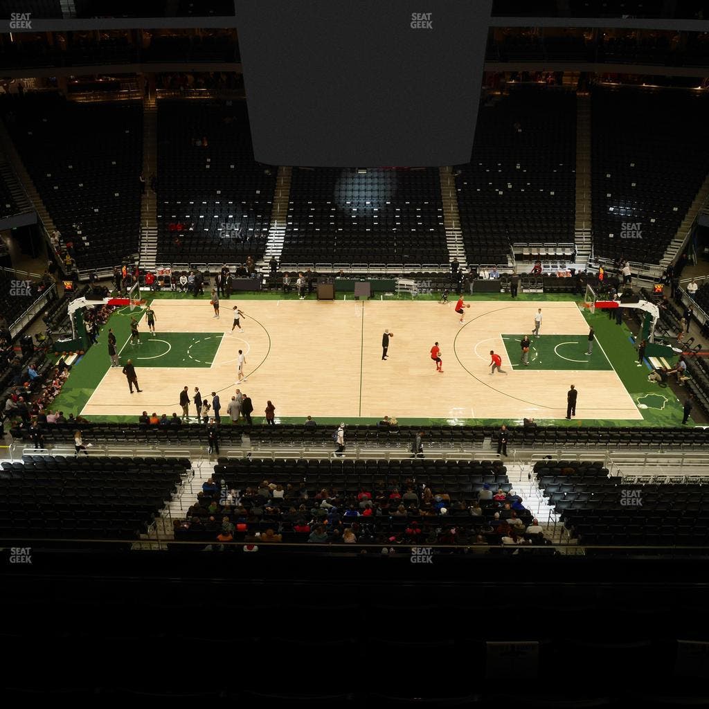Fiserv Forum - Section 208 Seat View