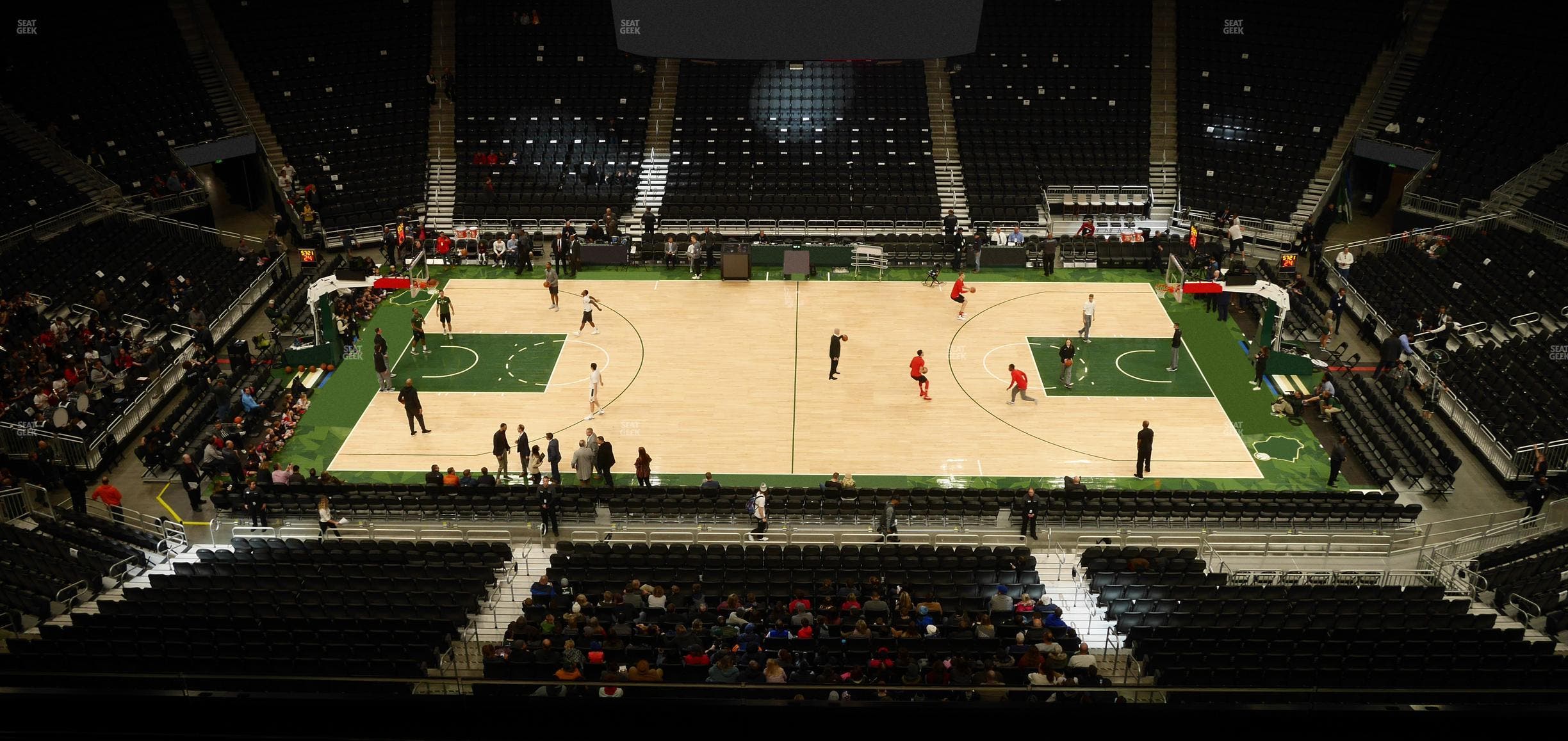Fiserv Forum - Section 208 Seat View