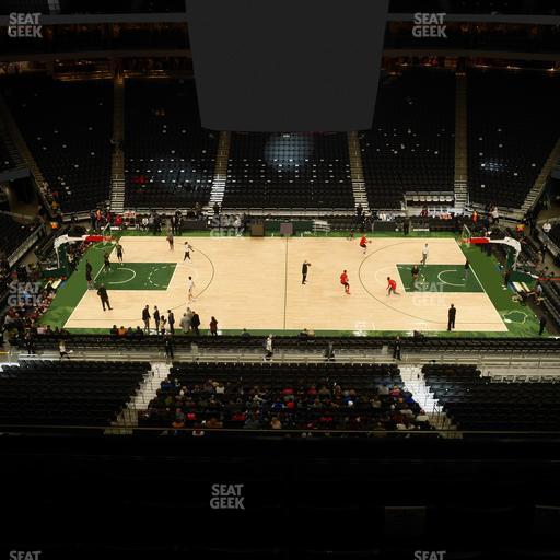 Fiserv Forum - Section 208 Seat View