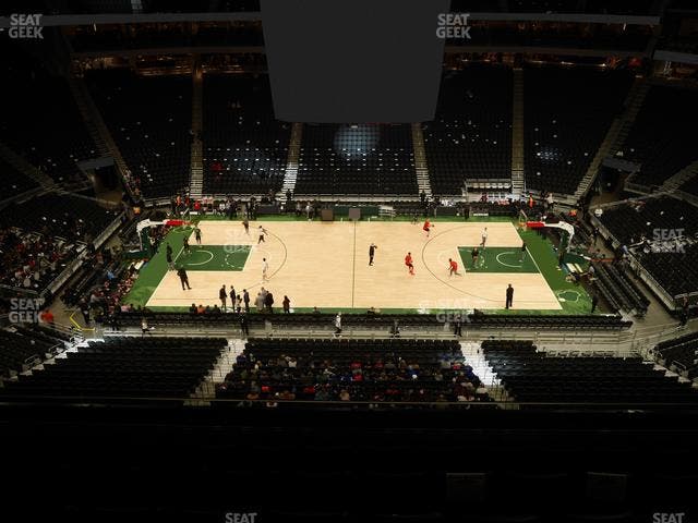 Fiserv Forum - Section 208 Seat View