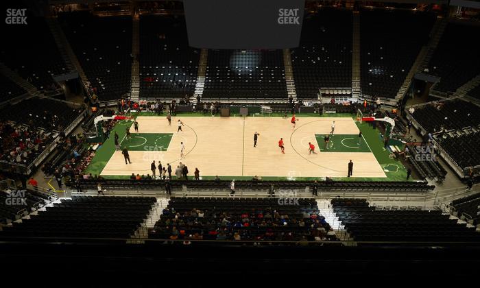 Fiserv Forum - Section 208 Seat View