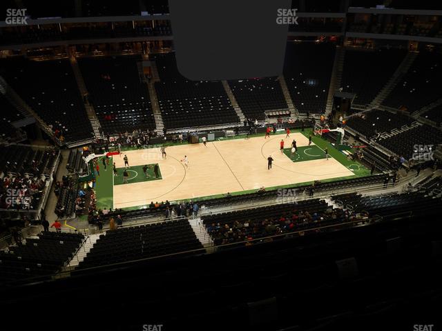 Fiserv Forum - Section 209 Seat View