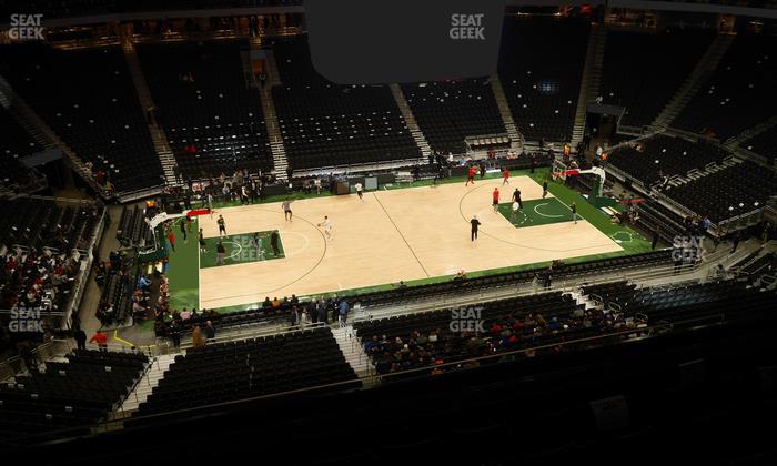 Fiserv Forum - Section 209 Seat View