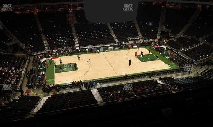 Fiserv Forum - Section 209 Seat View
