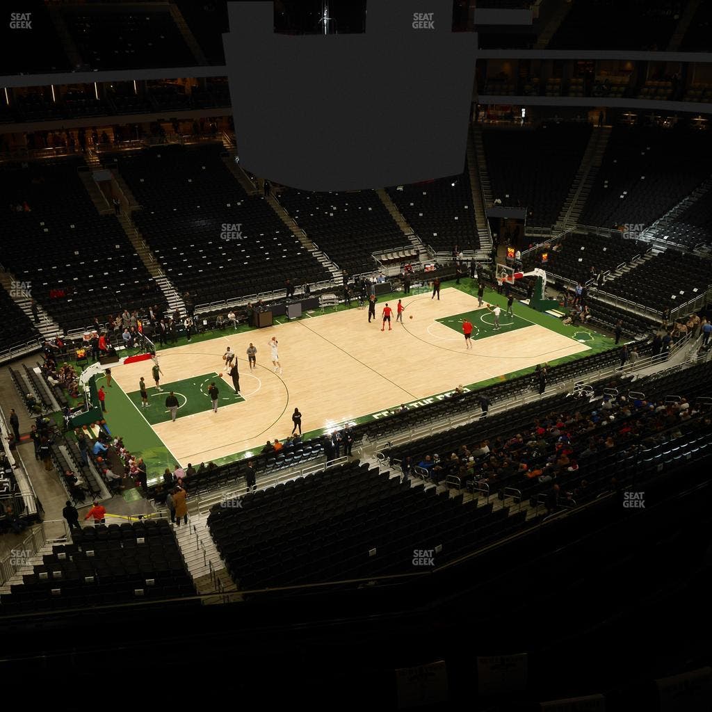 Fiserv Forum - Section 210 Seat View