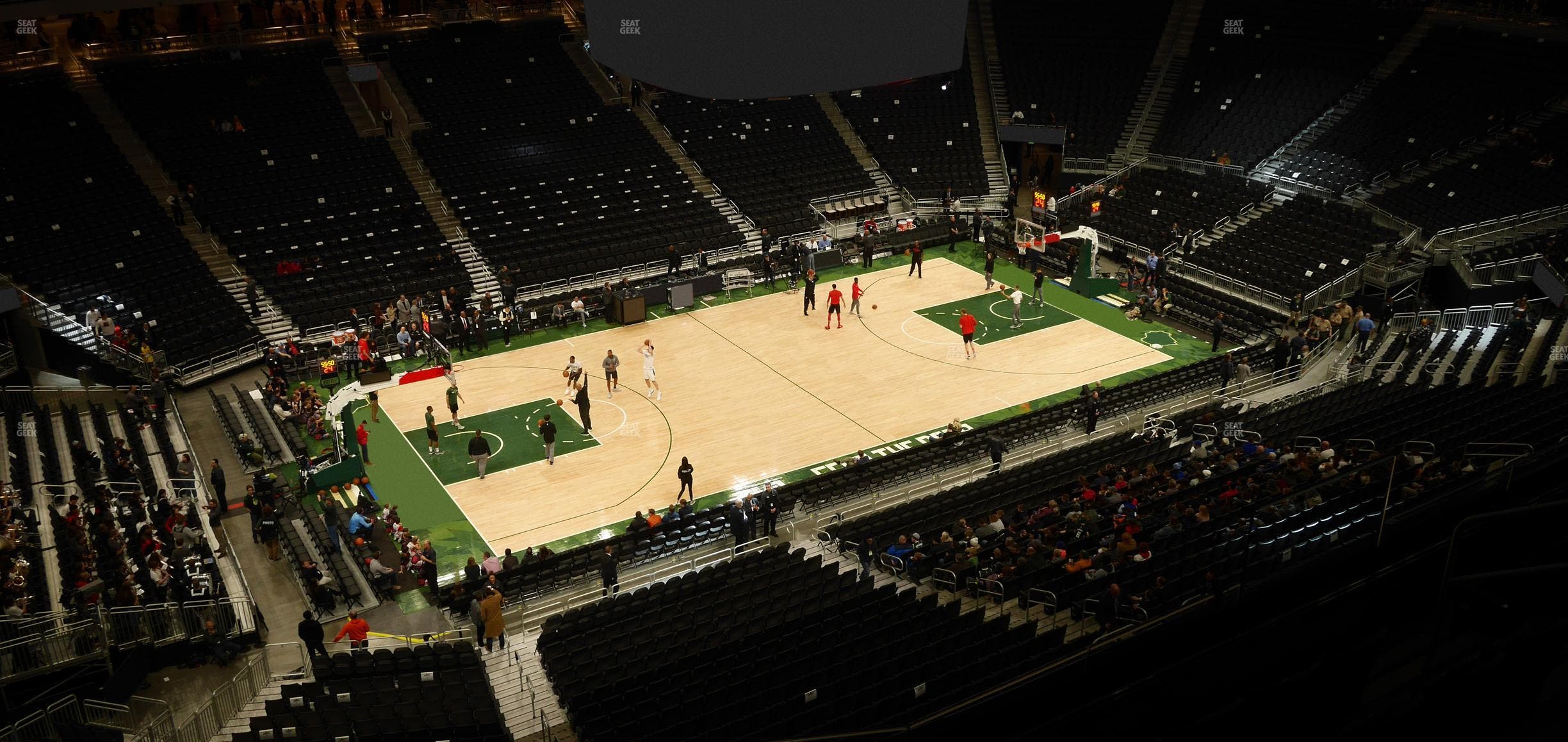 Fiserv Forum - Section 210 Seat View