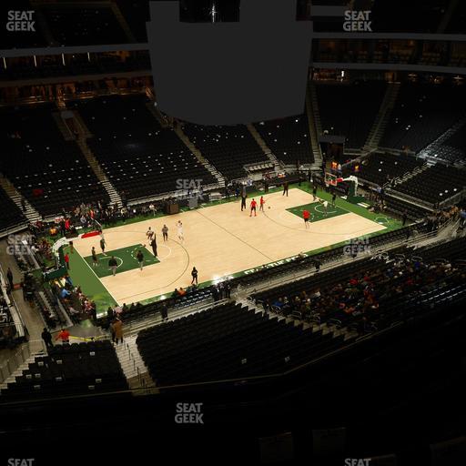 Fiserv Forum - Section 210 Seat View