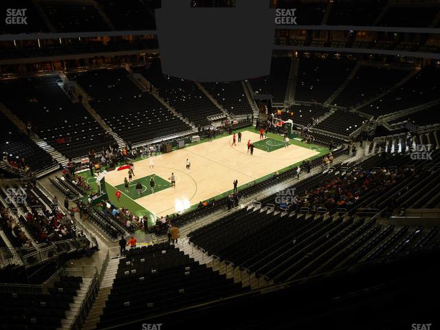 Fiserv Forum - Section 211 Seat View