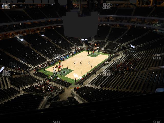 Fiserv Forum - Section 212 Seat View