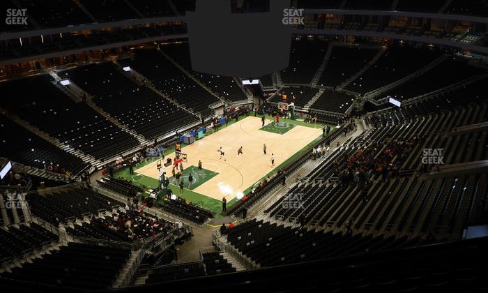 Fiserv Forum - Section 212 Seat View