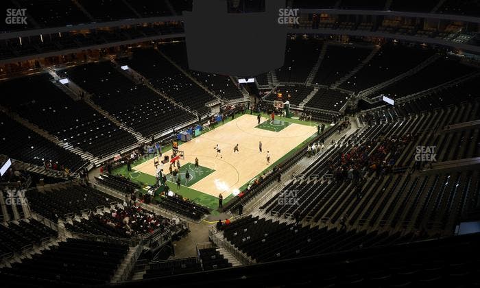 Fiserv Forum - Section 212 Seat View