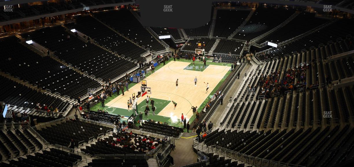 Fiserv Forum - Section 213 Seat View