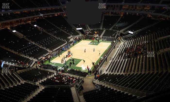 Fiserv Forum - Section 213 Seat View