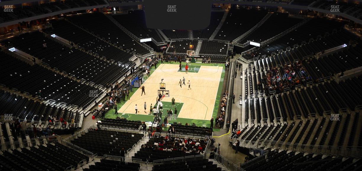 Fiserv Forum - Section 214 Seat View