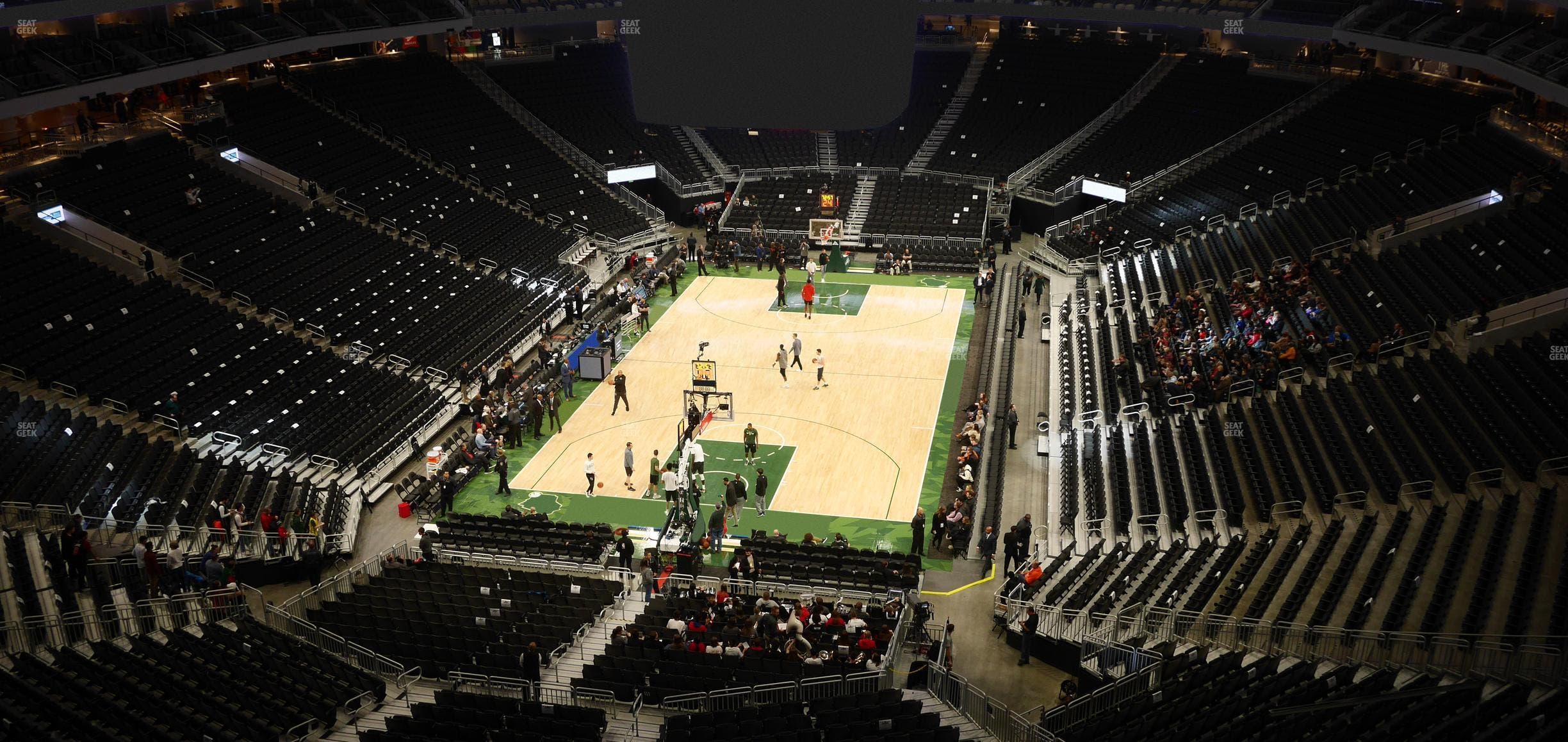 Fiserv Forum - Section 214 Seat View