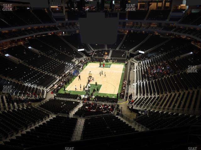 Fiserv Forum - Section 214 Seat View