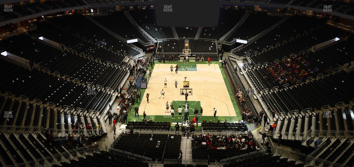 Fiserv Forum - Section 215 Seat View