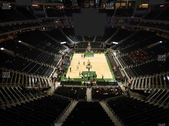 Fiserv Forum - Section 215 Seat View
