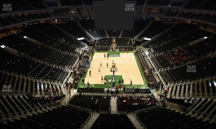 Fiserv Forum - Section 215 Seat View