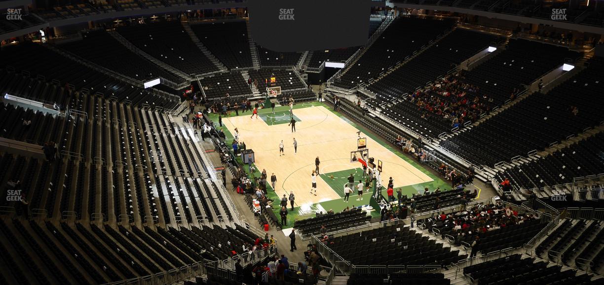 Fiserv Forum - Section 217 Seat View