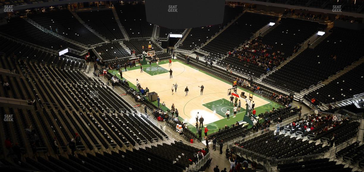 Fiserv Forum - Section 218 Seat View