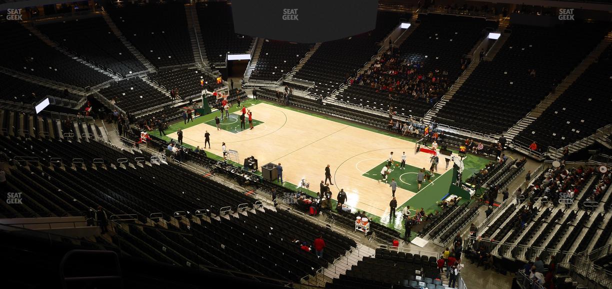 Fiserv Forum - Section 219 Seat View