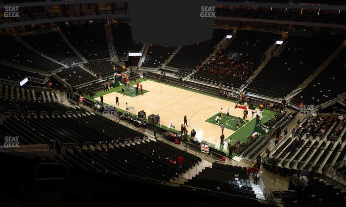 Fiserv Forum - Section 219 Seat View