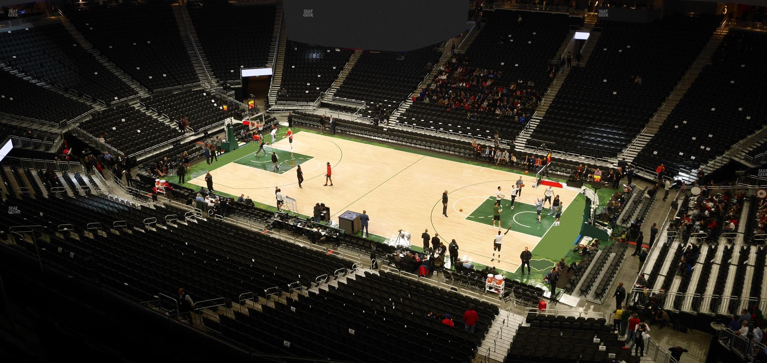 Fiserv Forum - Section 220 Seat View