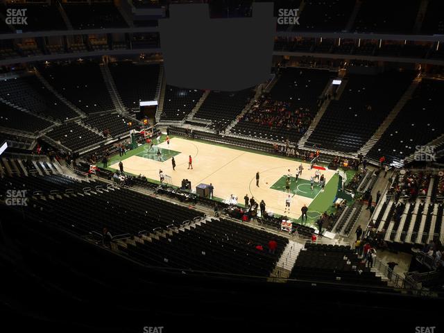 Fiserv Forum - Section 220 Seat View
