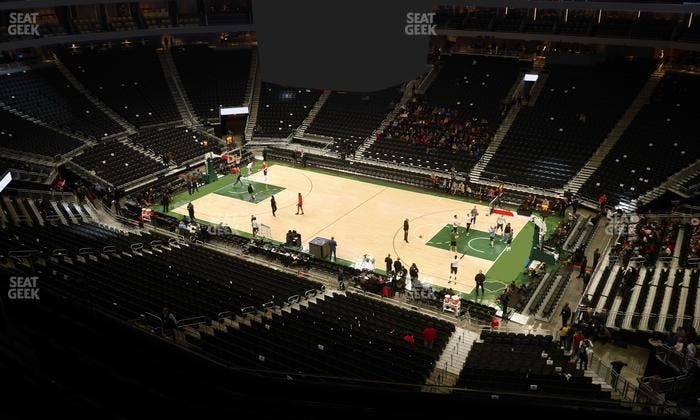 Fiserv Forum - Section 220 Seat View
