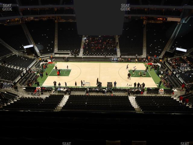 Fiserv Forum - Section 222 Seat View