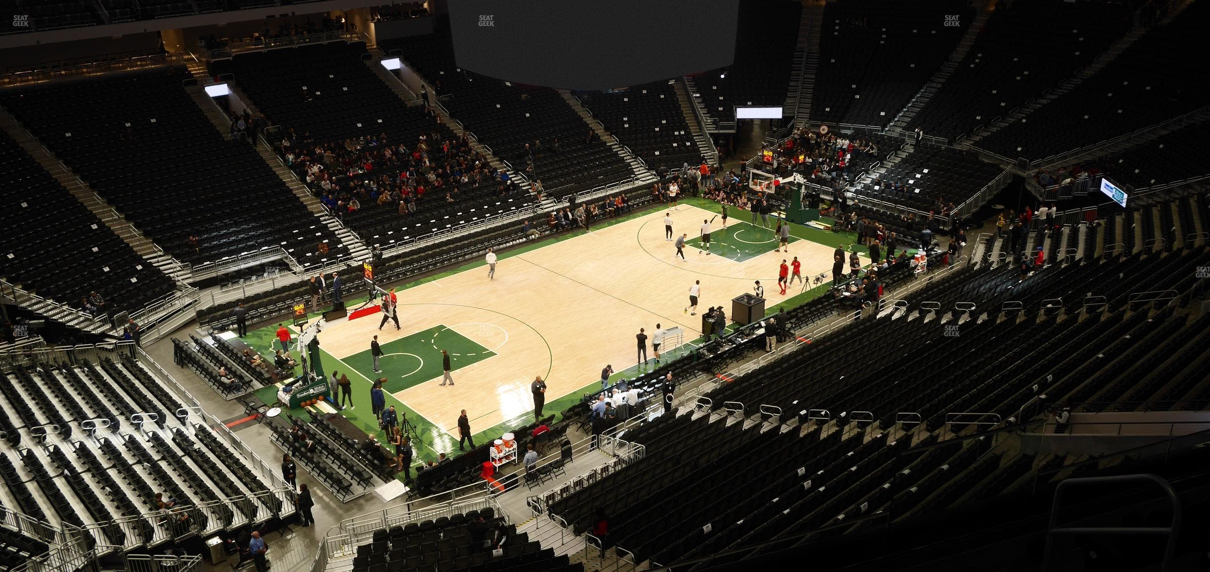 Fiserv Forum - Section 225 Seat View