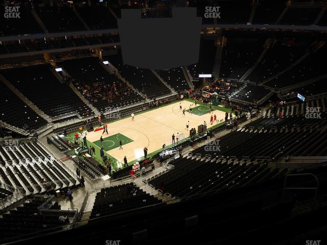 Fiserv Forum - Section 225 Seat View