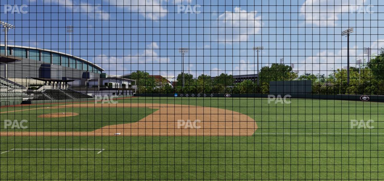 Foley Field - Section 102 Seat View