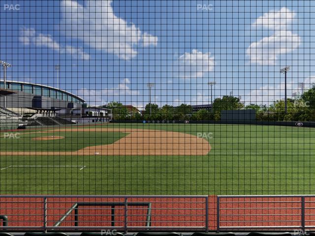 Foley Field - Section 102 Seat View