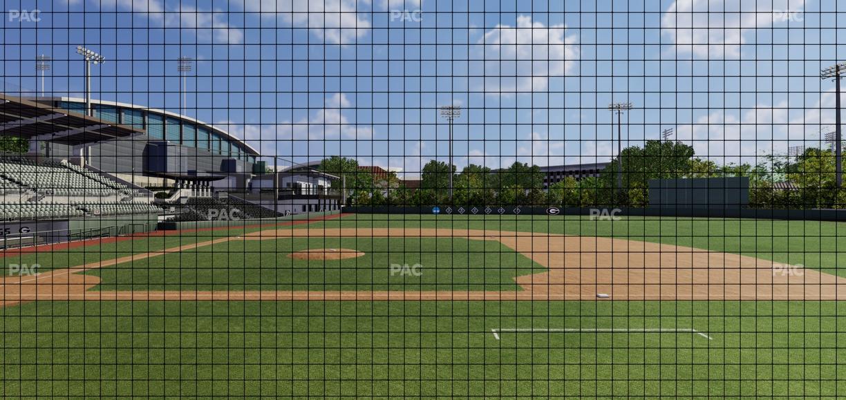 Foley Field - Section 103 Seat View