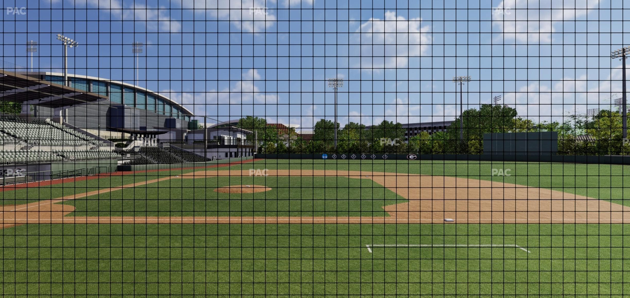 Foley Field - Section 103 Seat View