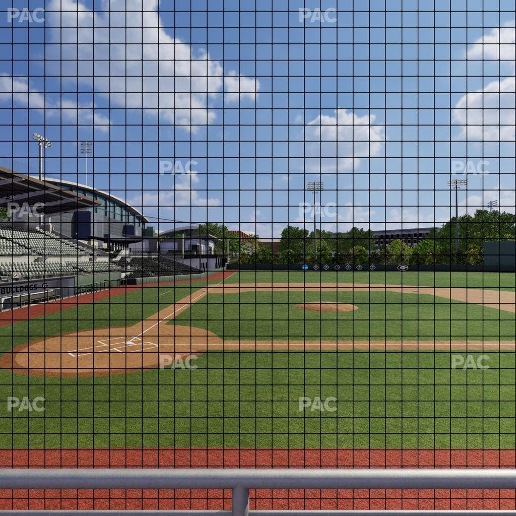 Foley Field - Section 104 Seat View