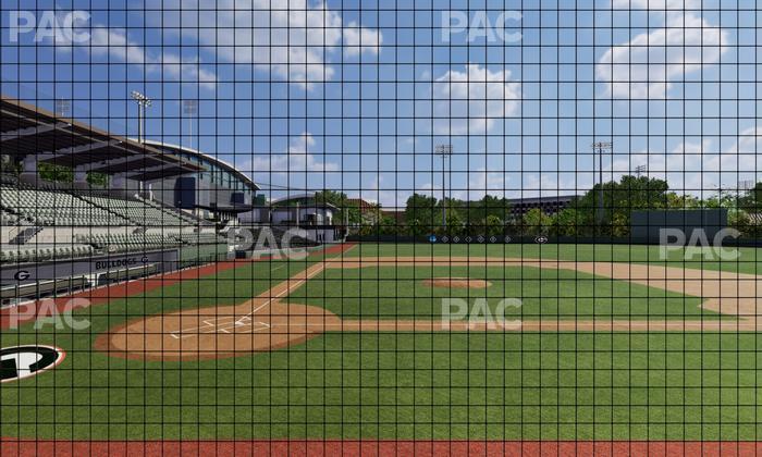 Foley Field - Section 104 Seat View